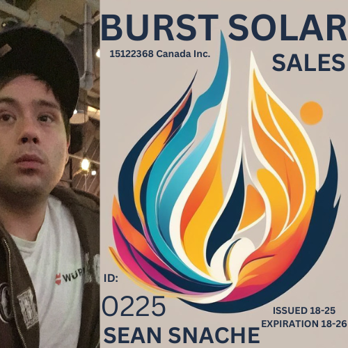 Burst Solar Sales